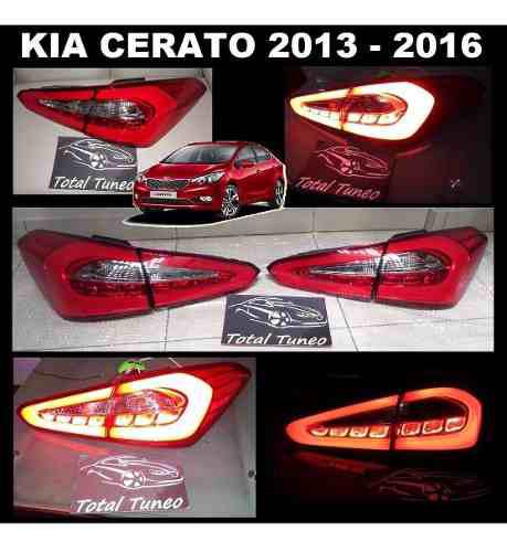 Kia Cerato 2013 - 2014 Faros Led.