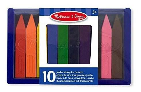Melissa - Doug Jumbo Triangular Crayons