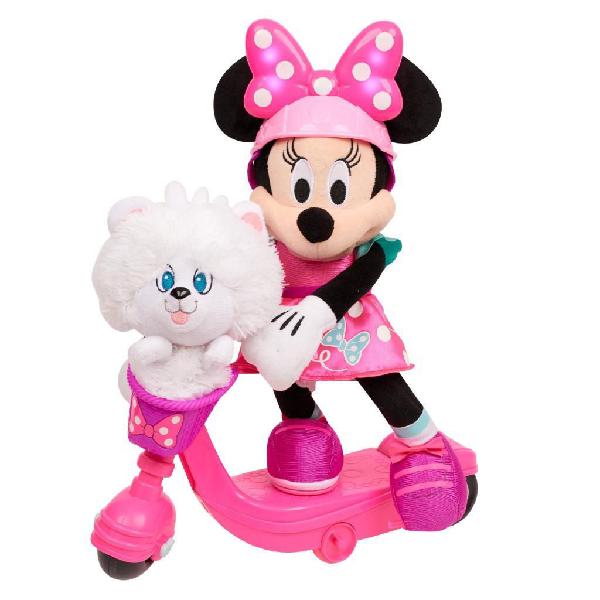 Minnie Mouse Canta Y Pasea Em Scooter