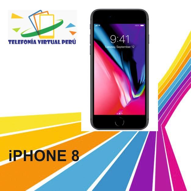 iPHONE 8 64GB SOMOS TELEFONIA VIRTUAL PERU