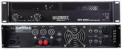 Amplificador de Potencia Crest CPX-