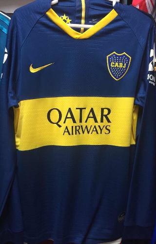 Camiseta Boca Juniors Manga Larga Temporada 2019 / 2020