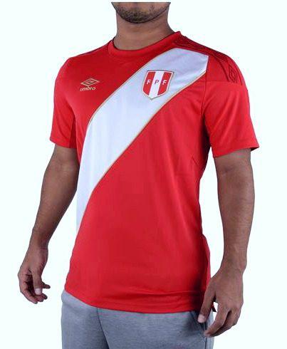 Camiseta Peru Roja Rusia 2018