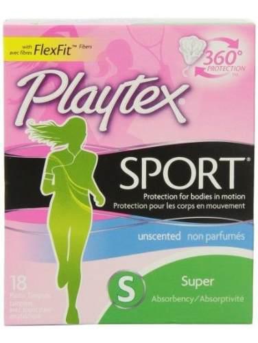 Playtex Tampones Deportivos Con Tecnologia Flexfit Super Sin