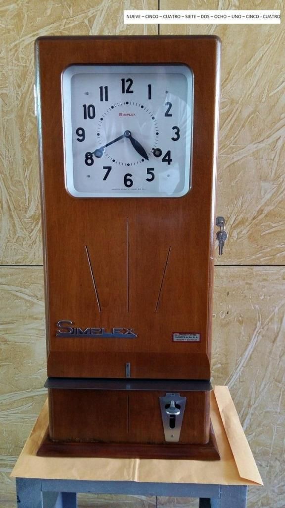 Reloj De Pared - Reloj Marcador - Simplex