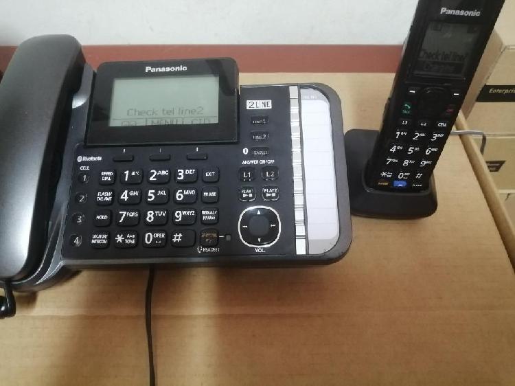 Teléfono Inalambrico Panasonic 2 Líneas