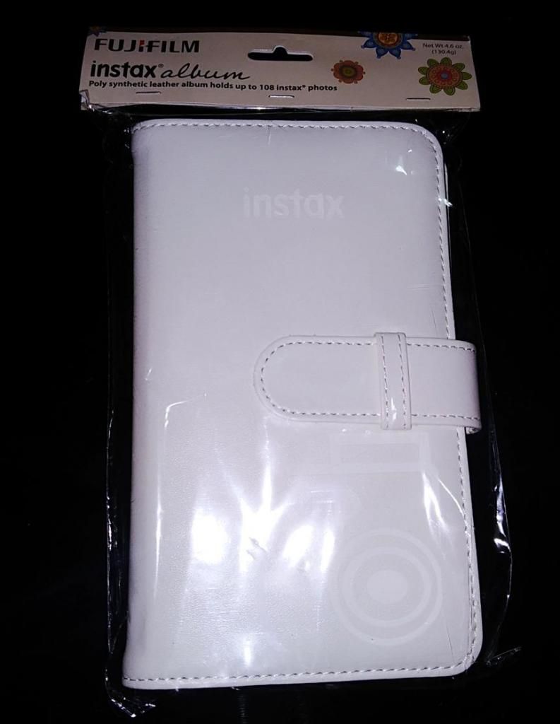 original album billetera blanco Instax mini 8 o  fotos