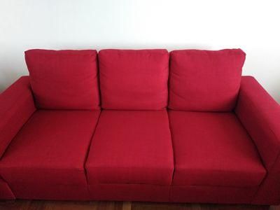 Venta de Muebles de Sala 3-2 color Rojo. Perfectas