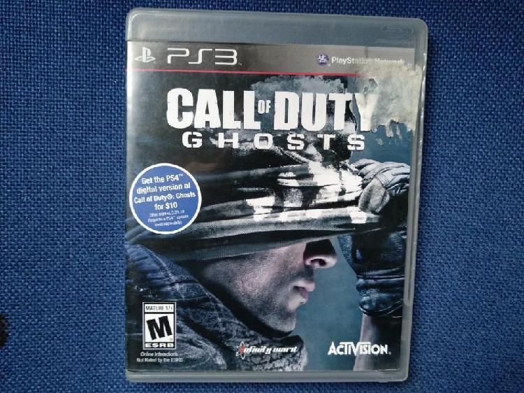 Call Of Duty Ghosts Juego Ps