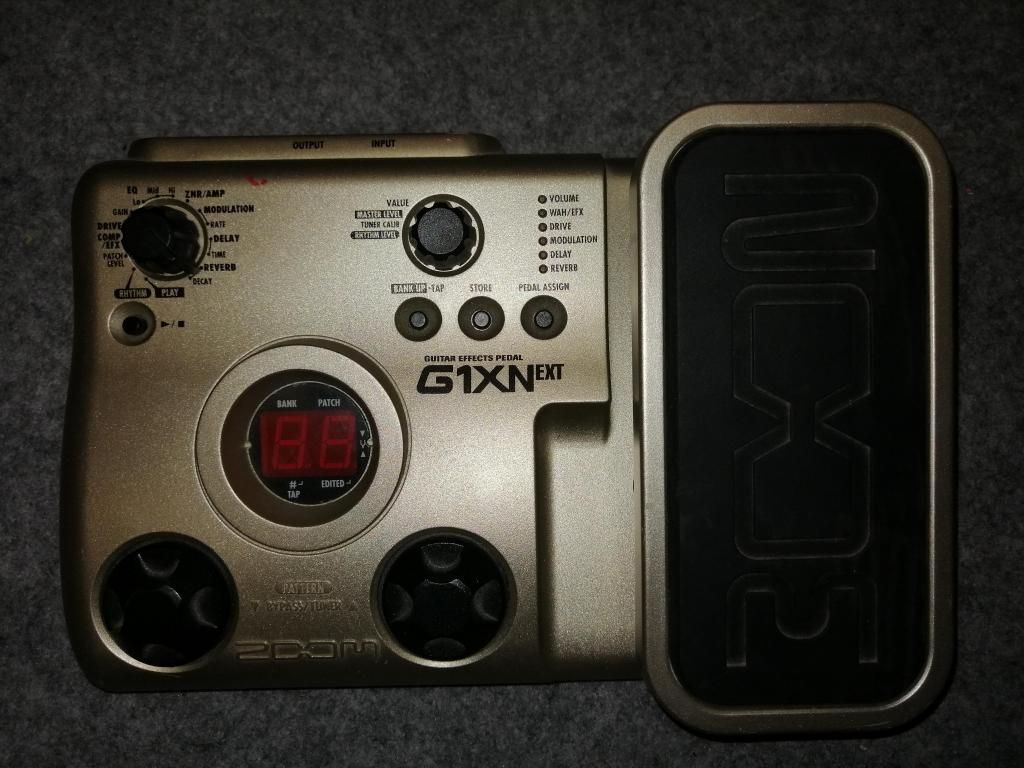 GUIGAR EFFECTS PEDAL G1XN ext ZOOM