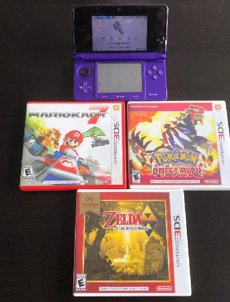 Nintendo 3Ds Purpura, Juegos Originales