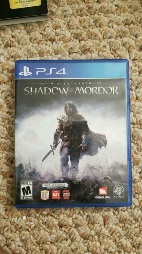 Shadow Of Mordor Ps4