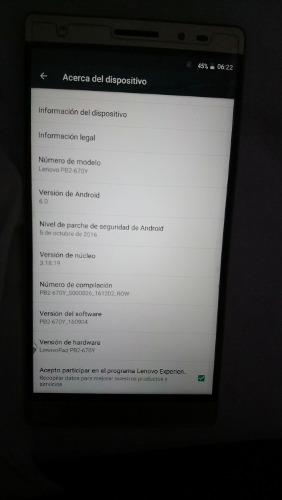 Smartphone Lenovo Pb2 670y.