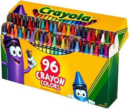 Crayola; Lapices De Color; Herramientas De Arte; 96 Ct.; Co