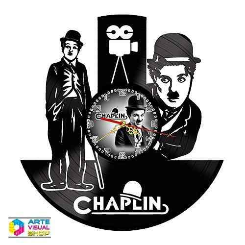 Disco Reloj De Vinilo Charles Chaplin Regalo