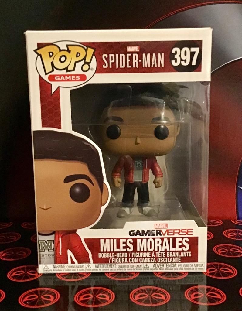 Funko Pop 397 Miles Morales Spiderman