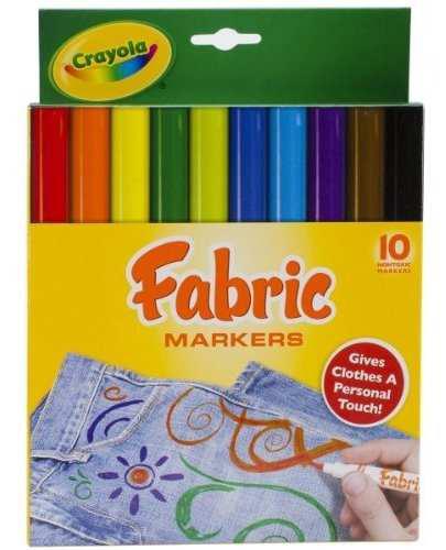 Marcadores De Tela Crayola 10pack