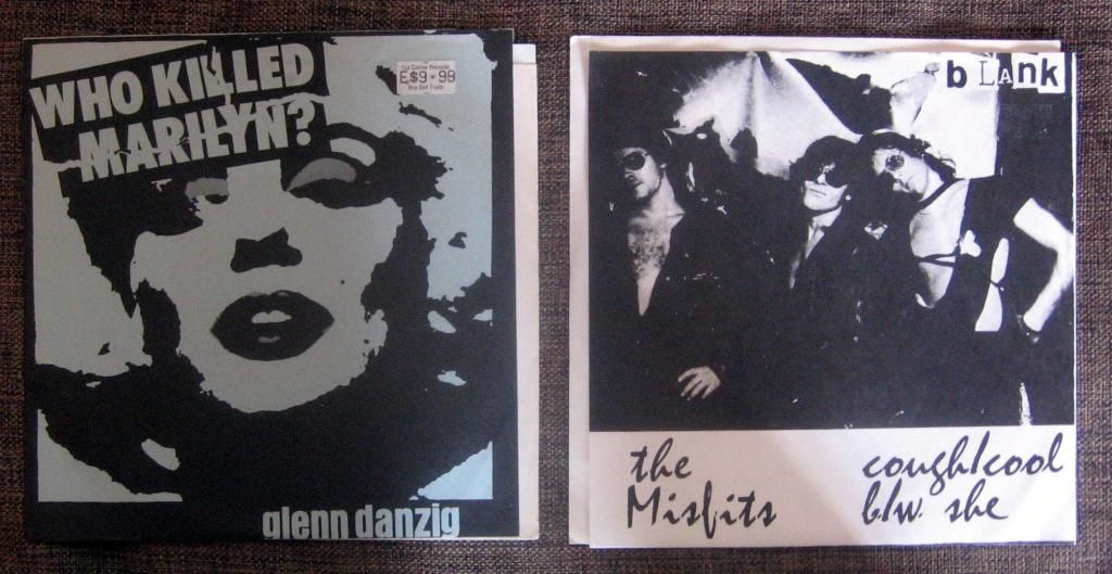 Misfits & Glenn Danzig Lote de 2 Eps  Plan 9 edición