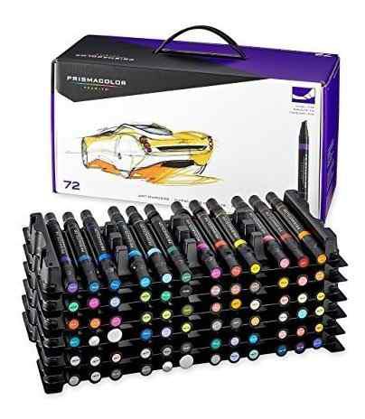 Prismacolor 3722 Premier Doubleended Art Markers Fine And Ch