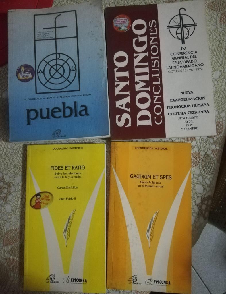 Puebla, Santo Domingo, Fides Et Ratio y Gaudium Et Spes -