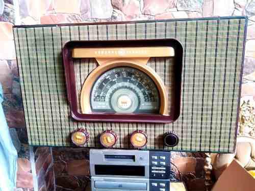 Radio Genaral Electric, Grande Y Muy Bonito,antiguo Con Tubo