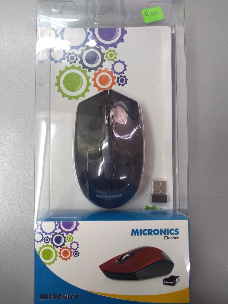 Mouse Micronics Ducatti Optico Pc Laptop Cable Gamer Nuevo