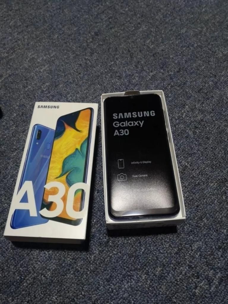 Samsung Galaxy A30 en Caja Y Accesorios