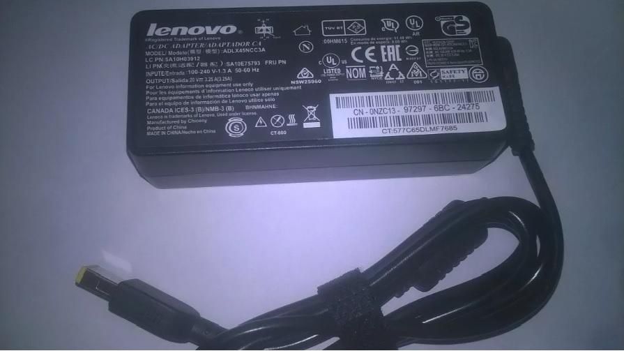 Cargador para Lenovo 20v 3.25a Usb Nuevo