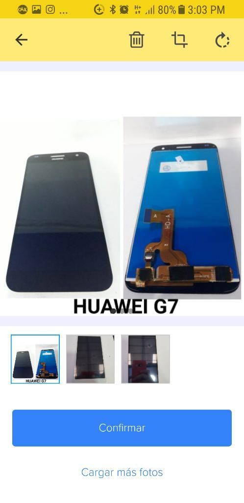 Pantalla Lcd Huawei G7