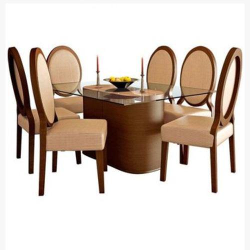 Dmuebles Comedor 6 Sillas Adolphe Color Cedro. Envio Gratis