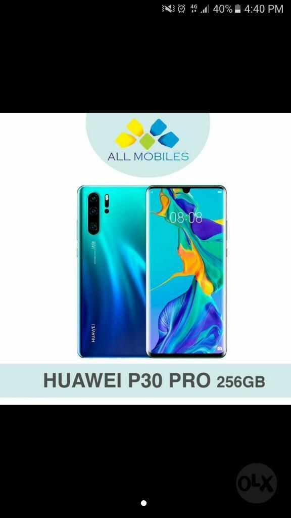 Huawei P30 Pro Sellado en Caja