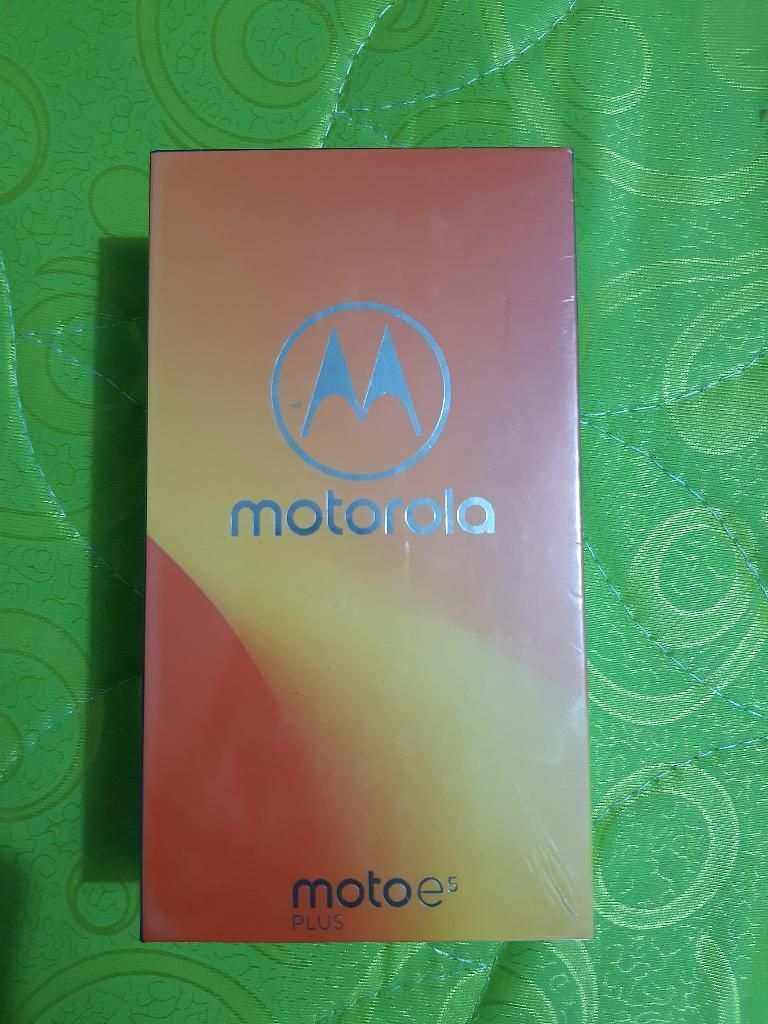 Moto E5plus Nuevo en Caja Sellada