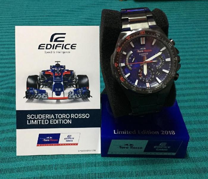 Reloj Edifice Toro Rosso Limited Edition