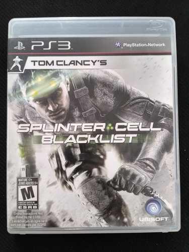 Splinter Cell Blacklist Playstation 3
