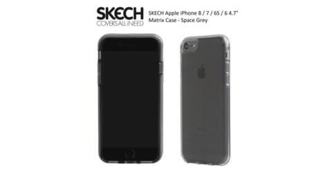 Case SKECH material policarbonato color negro humophone