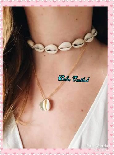 Collar Con Caracola