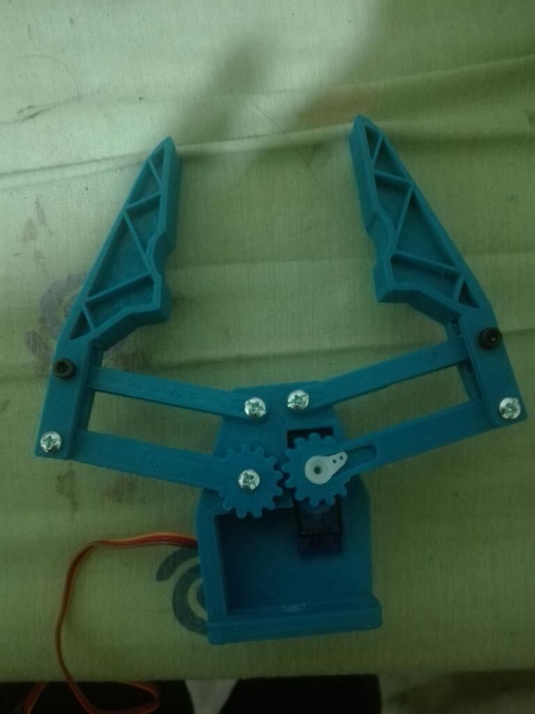 Gripper Garra Robot Brazo Arduino Pic