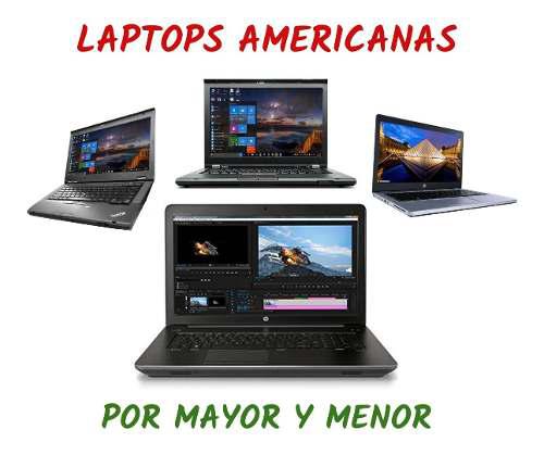 Laptops Americanas X Mayor Y Menor, Core I3, I5, I7, Hp Dell