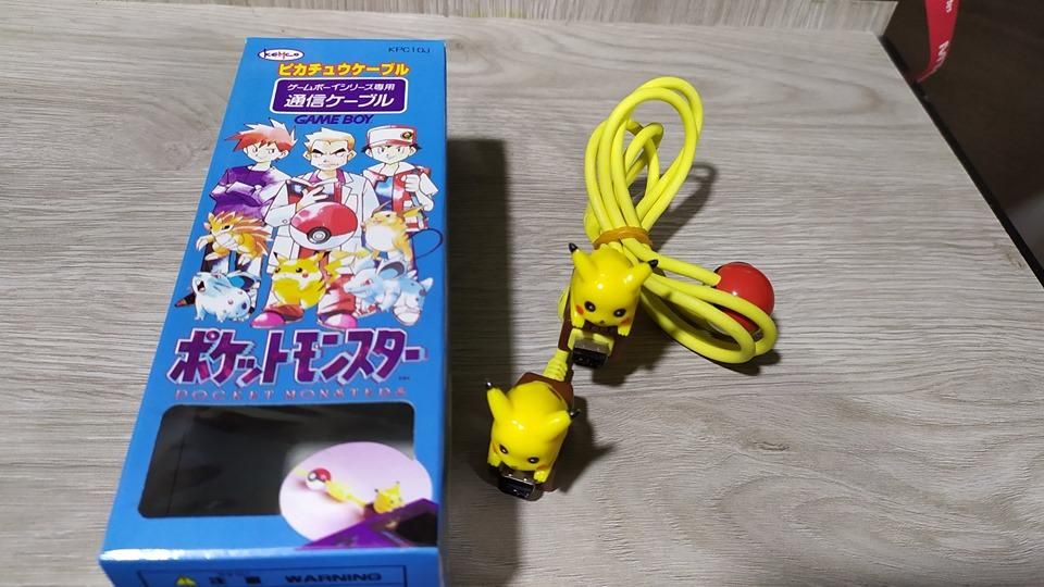 Cable Link Pikachu Nintendo Gameboy