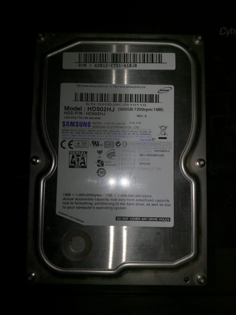 Disco duro 500gb Samsung