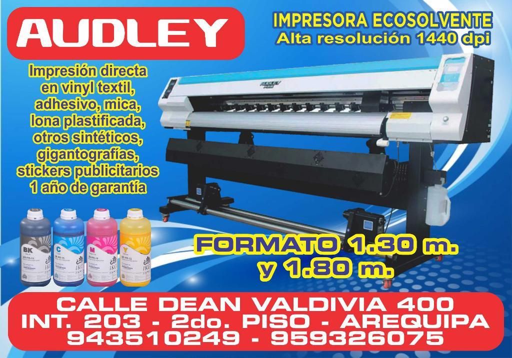 Impresora de Gigantografia Audley