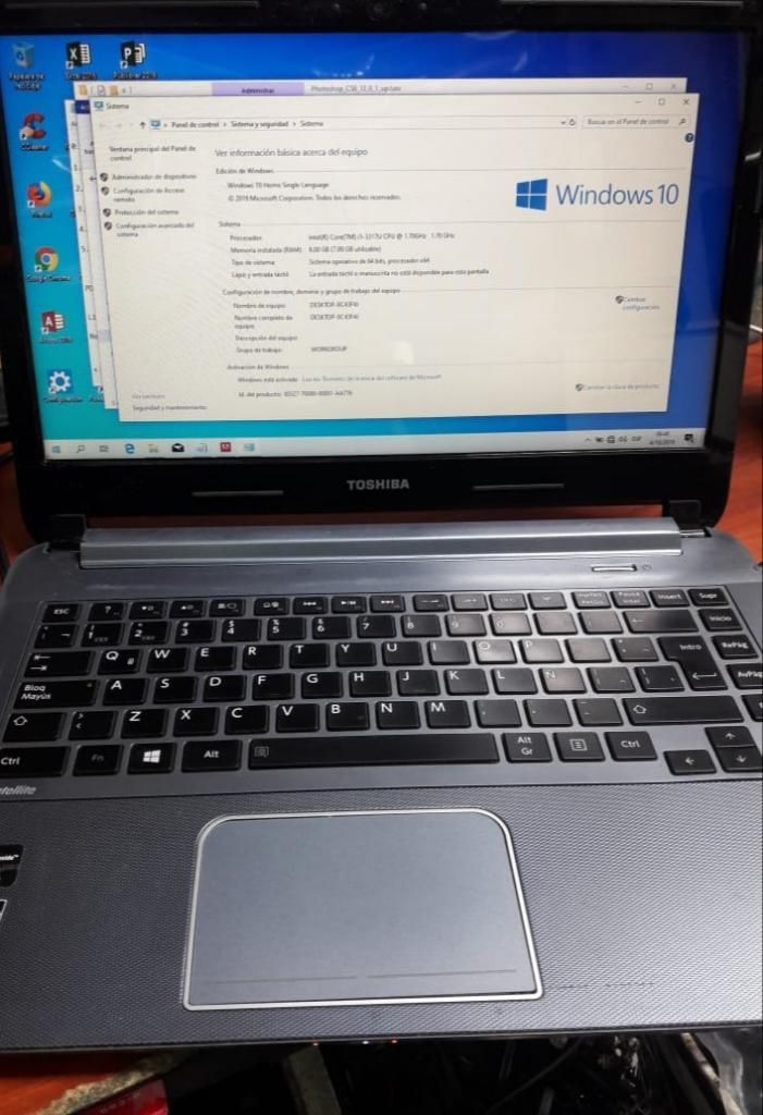 Laptop Toshiba I5 Quinta Generacion