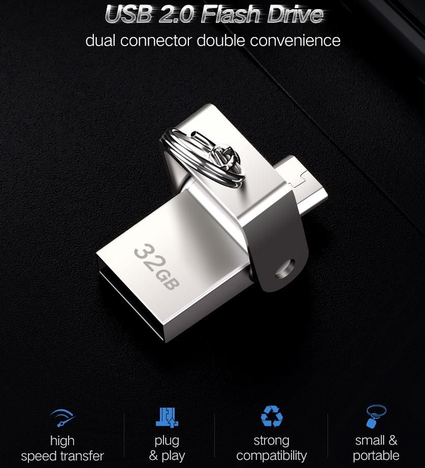 Memoria Micro USB OTG Dual de 32gb Ugreen