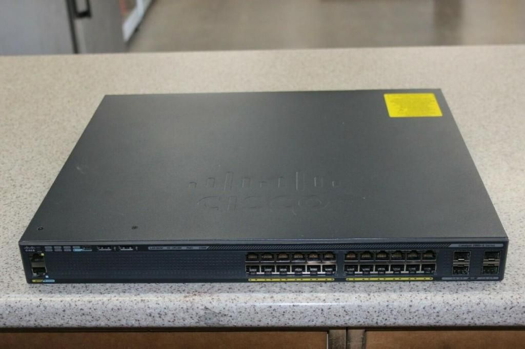 Switch L2 Cisco X-24PS-L 24 Port Gigabit Poe 370watt