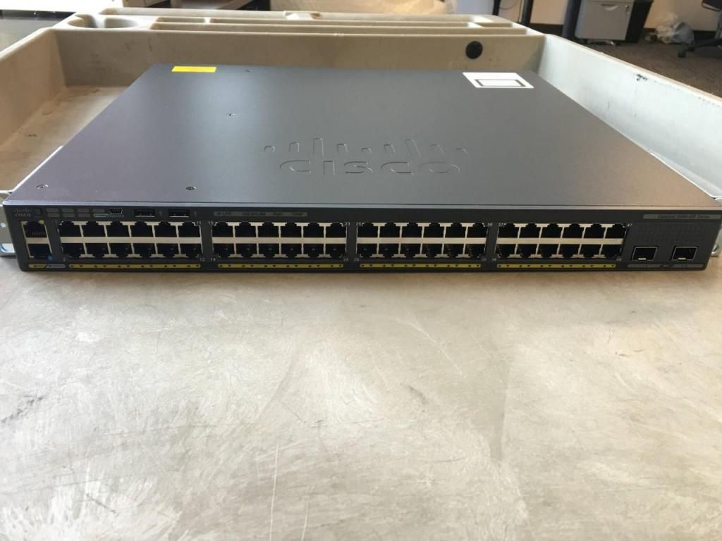 Switch L3 Cisco XR-48FPD-I 48 Port 1g Poe 740watt 2x10g