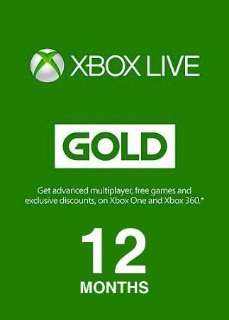 Tarjeta 12 Meses Xbox live de MrCargas
