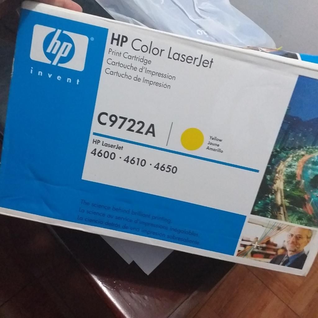 Toner Color Amarillo Hp O Cambio