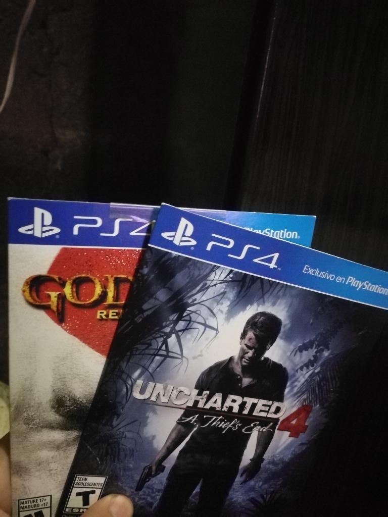 Uncharted Y Gow 3 - Ps4