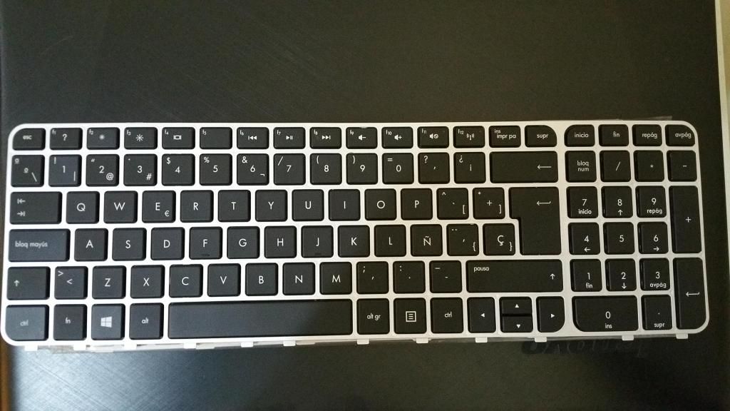 hp LAPTOP envy m6 teclado numerico nuevo compatible con