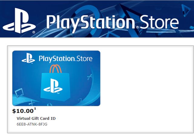 10 Psn Playstation Network Gift Card Store Usa Ps3 Ps4